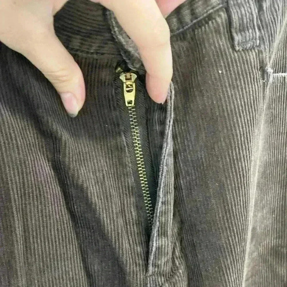 Timberland Women’s Corduroy Straight Leg Pants Brown Size 18 (US 10) - Picture 2 of 13